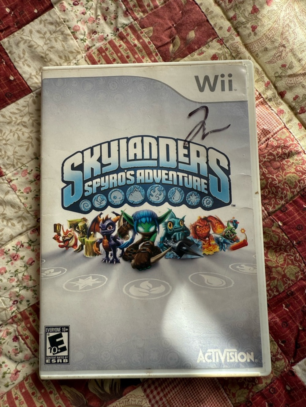 Skylanders: Spyro's Adventure - White Wii Game